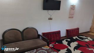 نمای داخلی اقامتگاه  بومگردی گیلک ده ـ لاهیجان ـ روستای دیزین